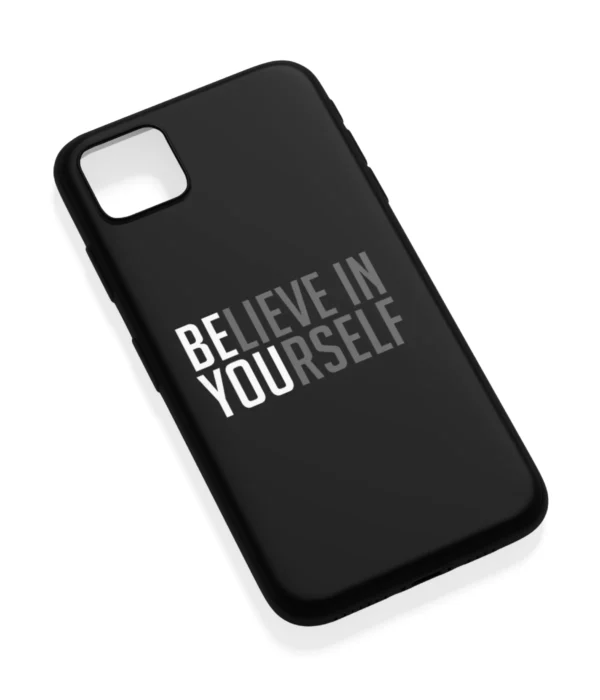 Belive In Yourself Printed Soft Silicone Back Cover