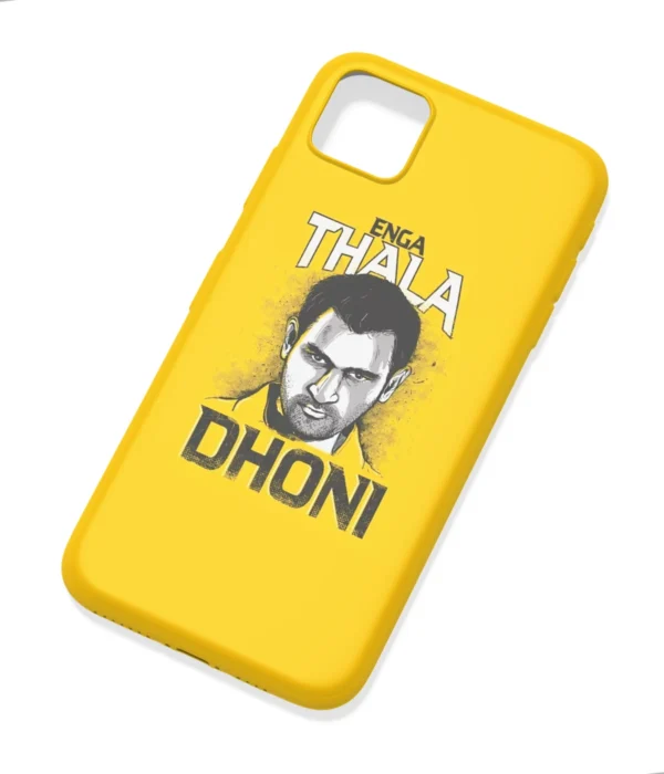 Enga Thala Dhoni Printed Soft Silicone Back Cover