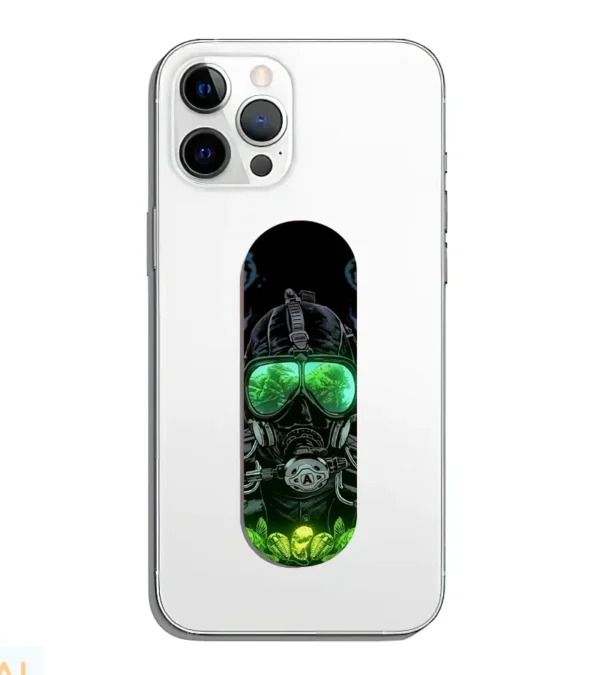 Virus Mask Artwork Phone Grip Slyder