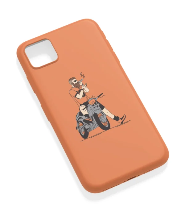 Biker Swag Printed Soft Silicone Back Cover