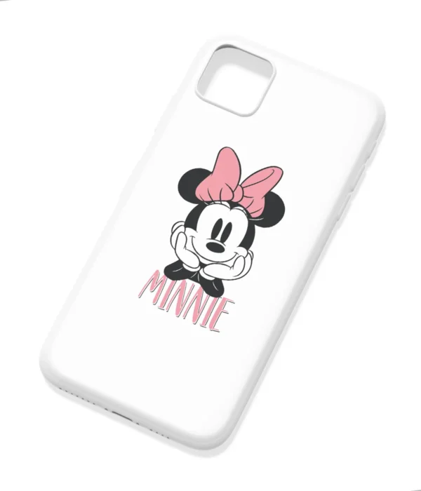 Cute Minnie Printed Soft Silicone Back Cover