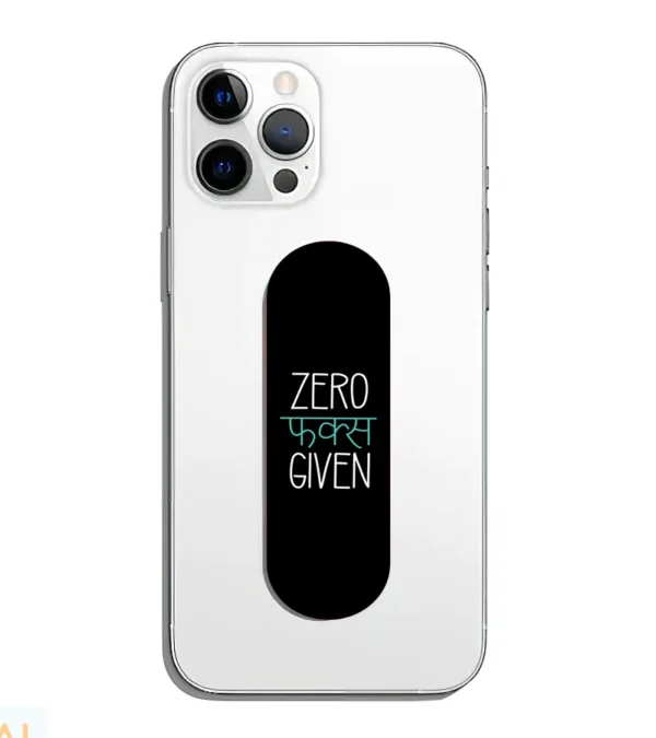Zero Fucks Given Phone Grip Slyder