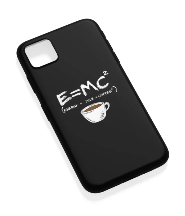 E Is Equal To Mc Square Printed Soft Silicone Back Cover