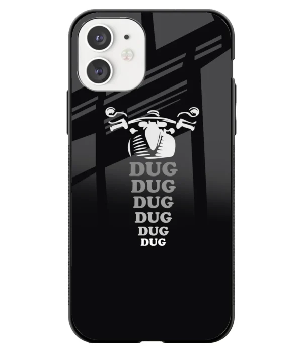 Dug Dug Printed Glass Case