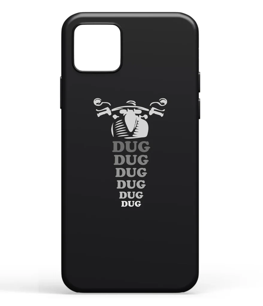Dug Dug Printed Soft Silicone Back Cover