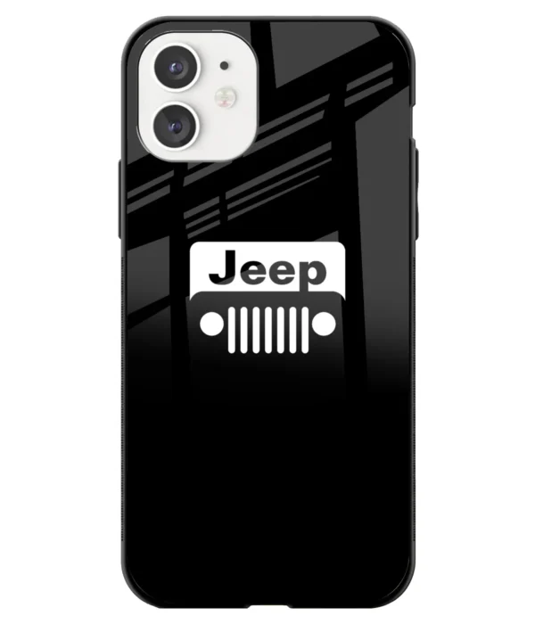 Jeep Minimal Printed Glass Case
