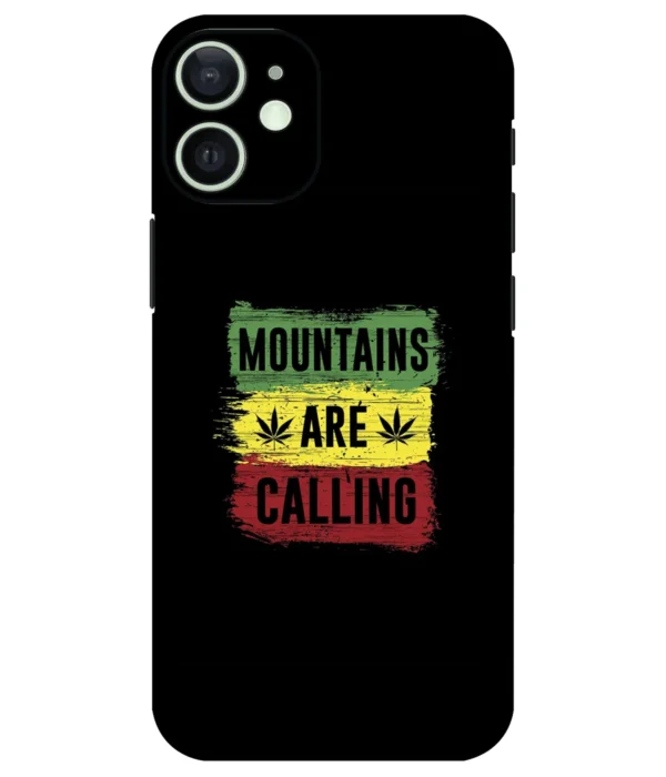 Mountains Are Calling Mobile Cover Printed Mobile Skin