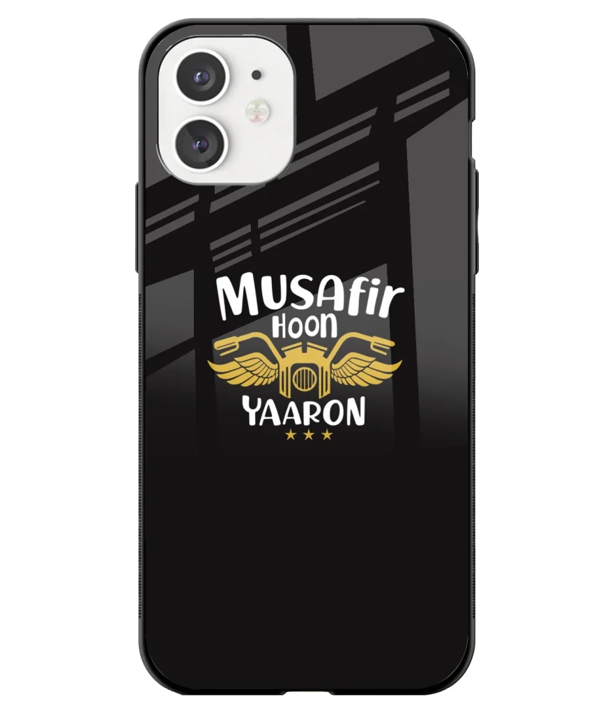Musafir Hoon Yaaron Printed Glass Case