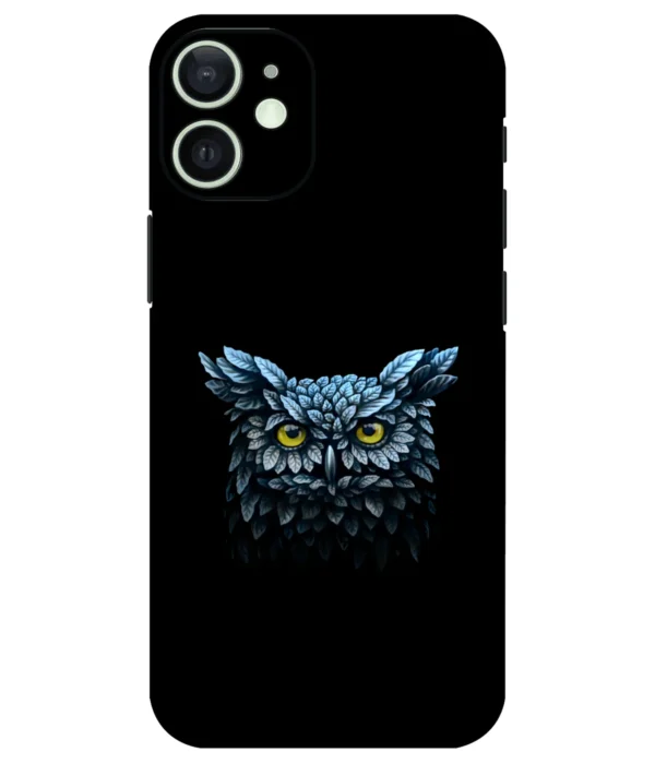 Owl Dark Printed Mobile Skin