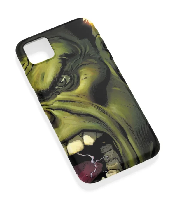 Angry Hulk Art Printed Soft Silicone Back Cover