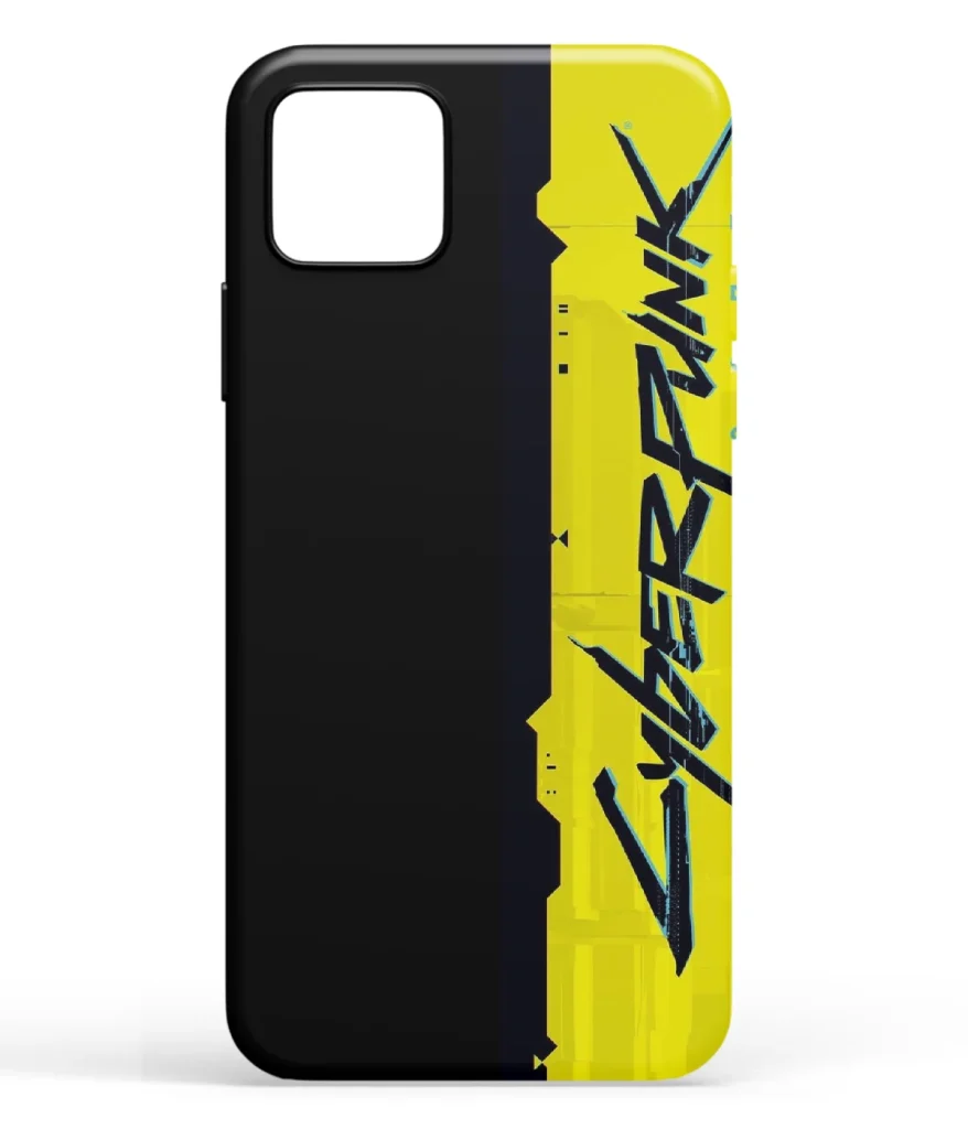 Cyberpunk Yellow Printed Soft Silicone Back Cover