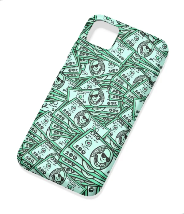 Money Pattern Printed Soft Silicone Back Cover