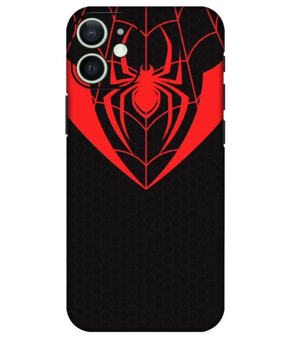Spiderman Logo Art Printed Mobile Skin