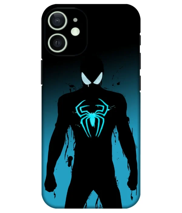 Spiderman Neon Art Printed Mobile Skin