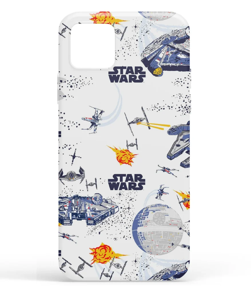 Star Wars Artwork Printed Soft Silicone Back Cover