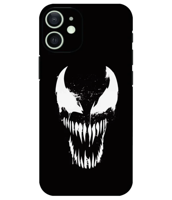 Venom Face Illustration Printed Mobile Skin