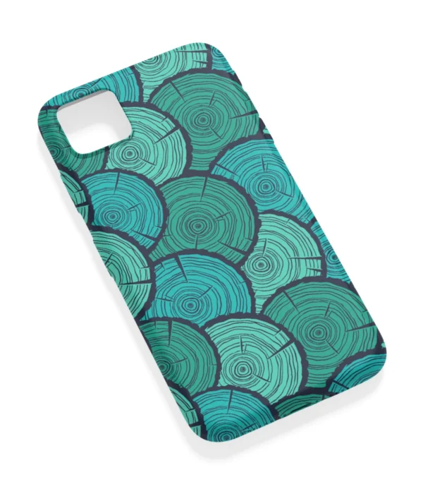 Wood Pattern Printed Soft Silicone Back Cover