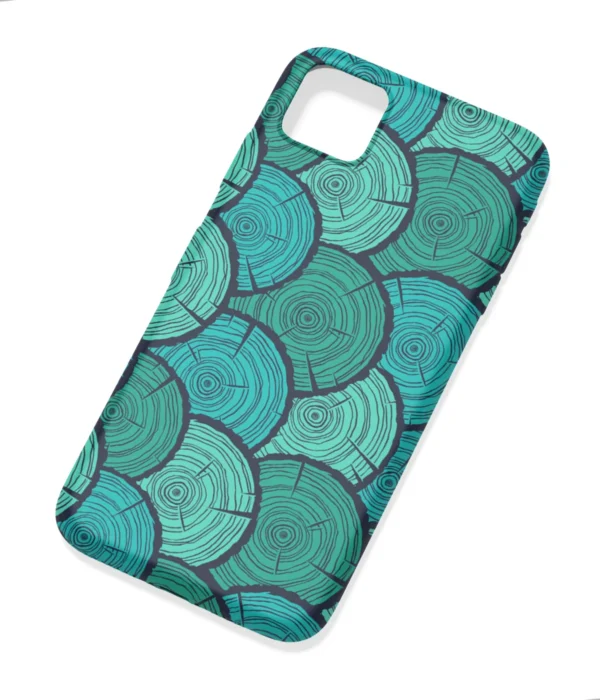 Wood Pattern Printed Soft Silicone Back Cover