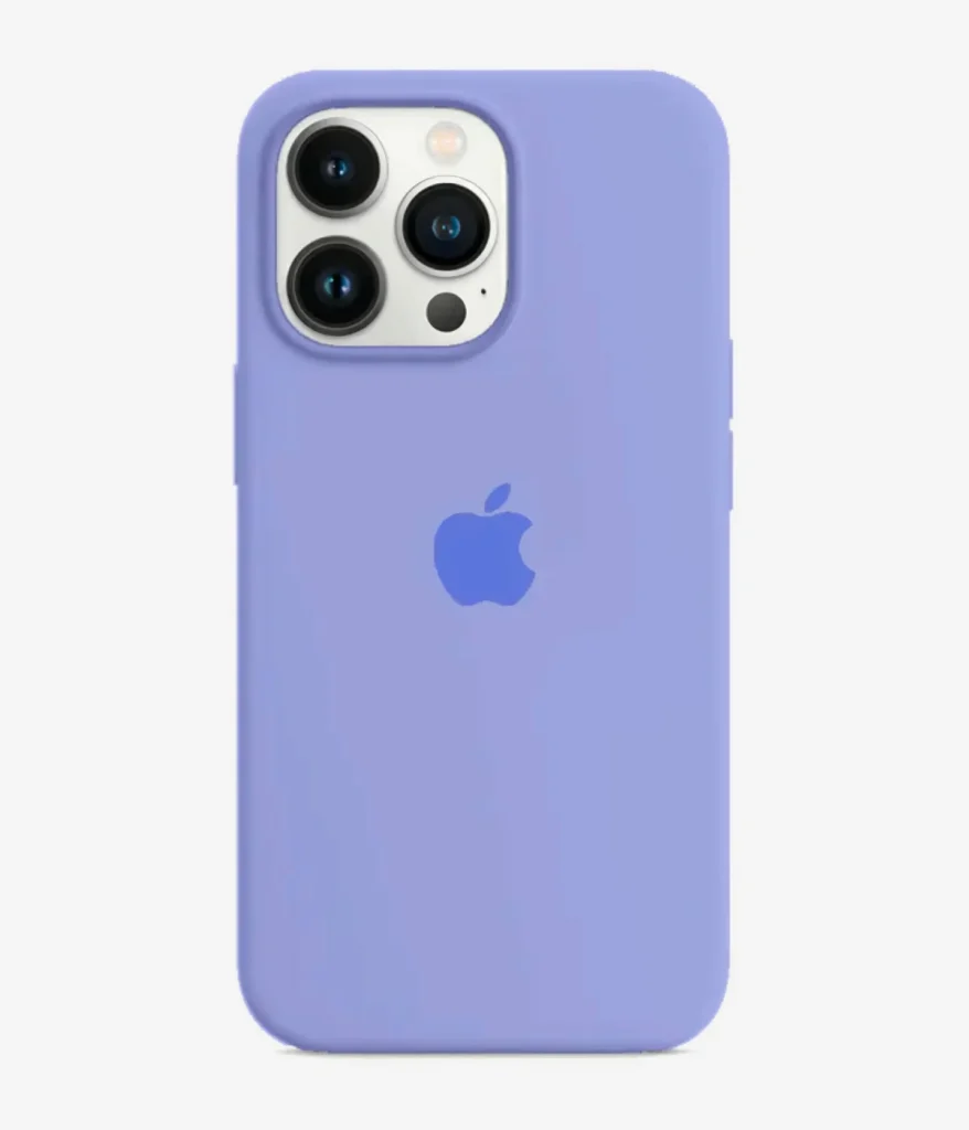 Iphone Liquid Silicone Case - Lilac