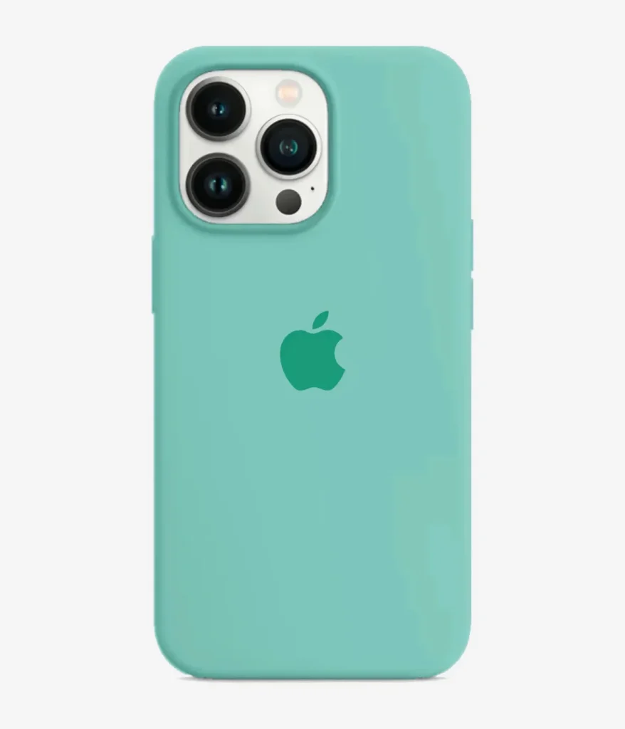 Iphone Liquid Silicone Case - Spearmint Green