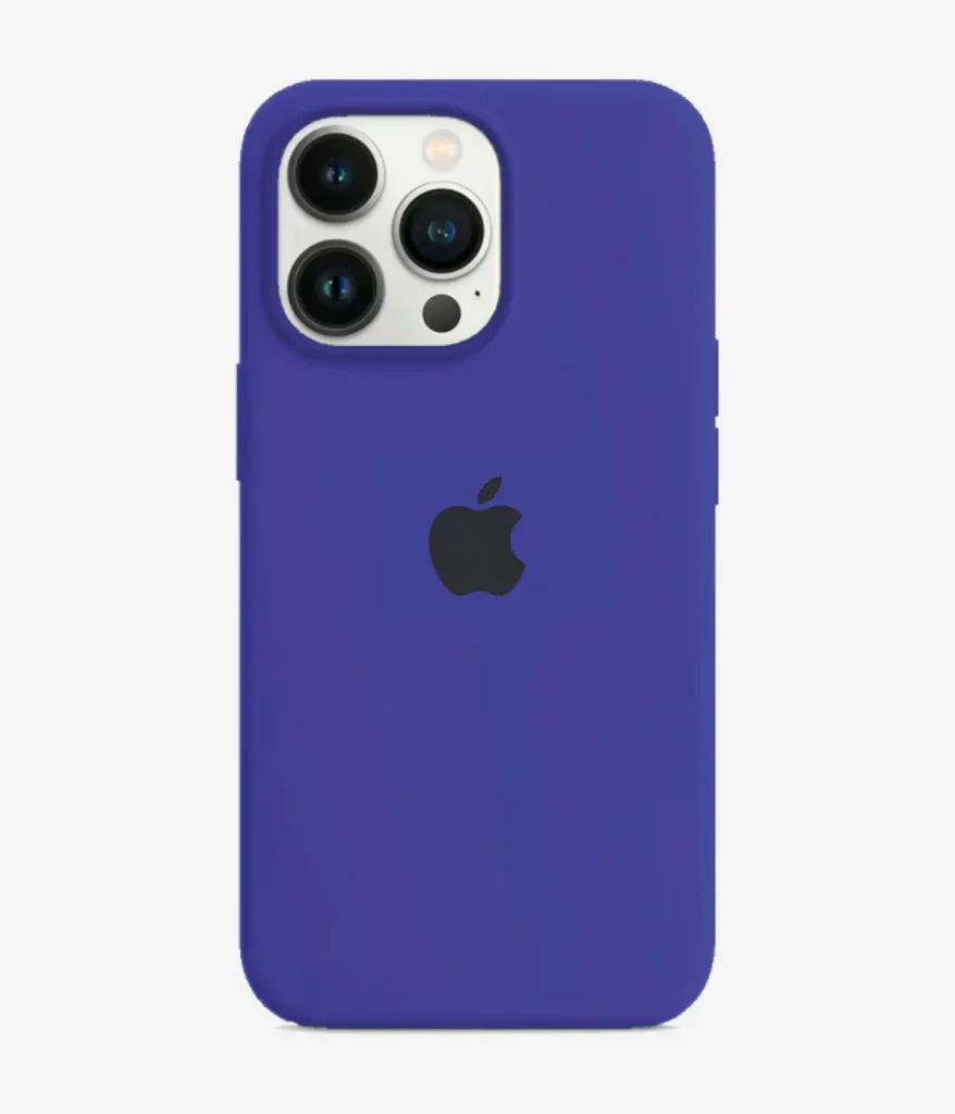 Iphone Liquid Silicone Case - Violet