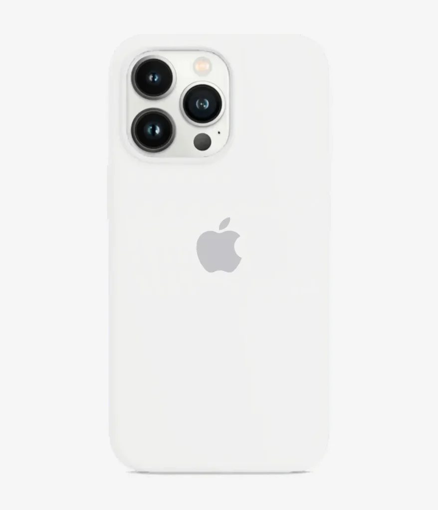 Iphone Liquid Silicone Case - White